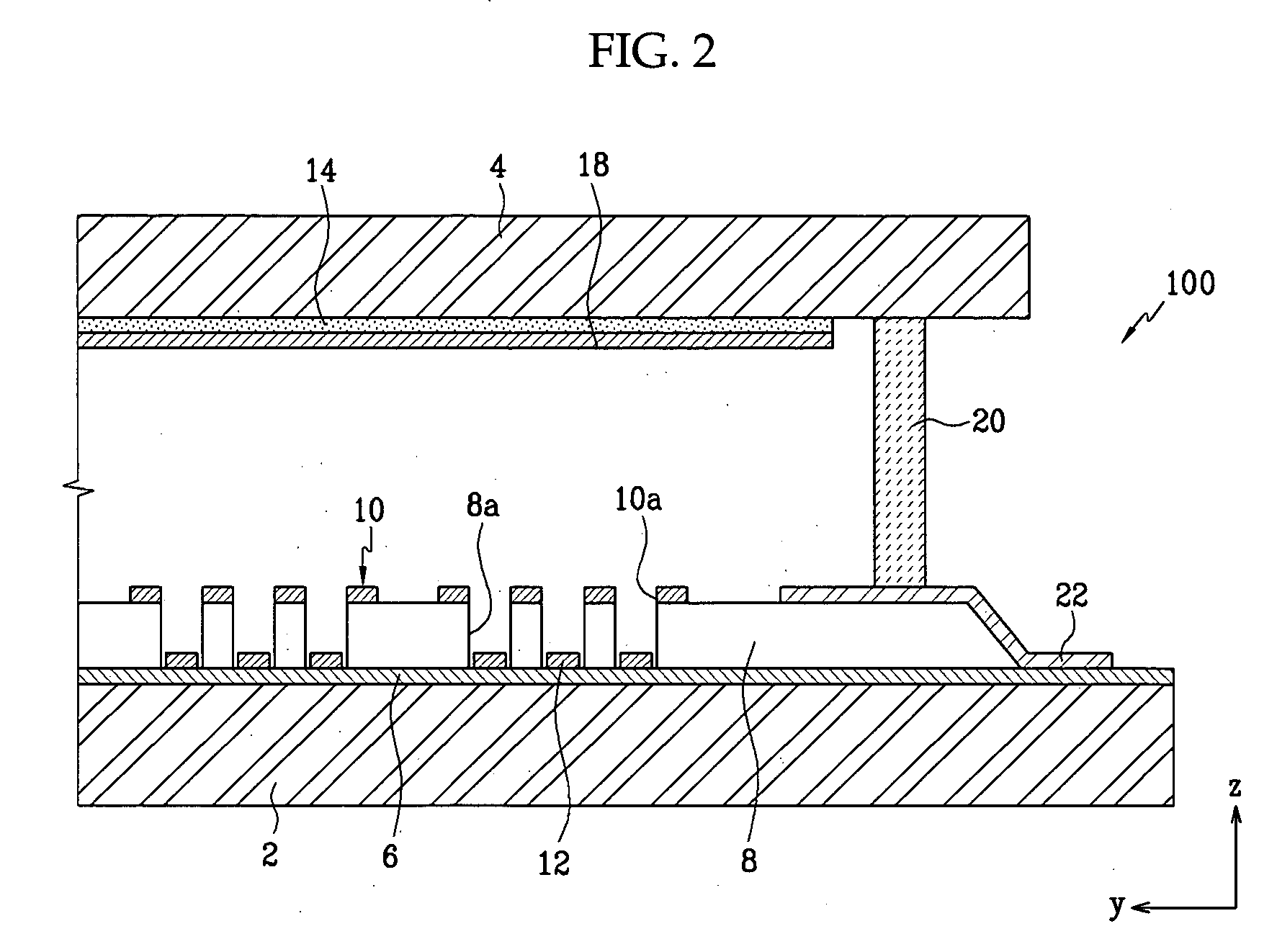 Electron emission device including conductive layers for preventing accumulation of static charge