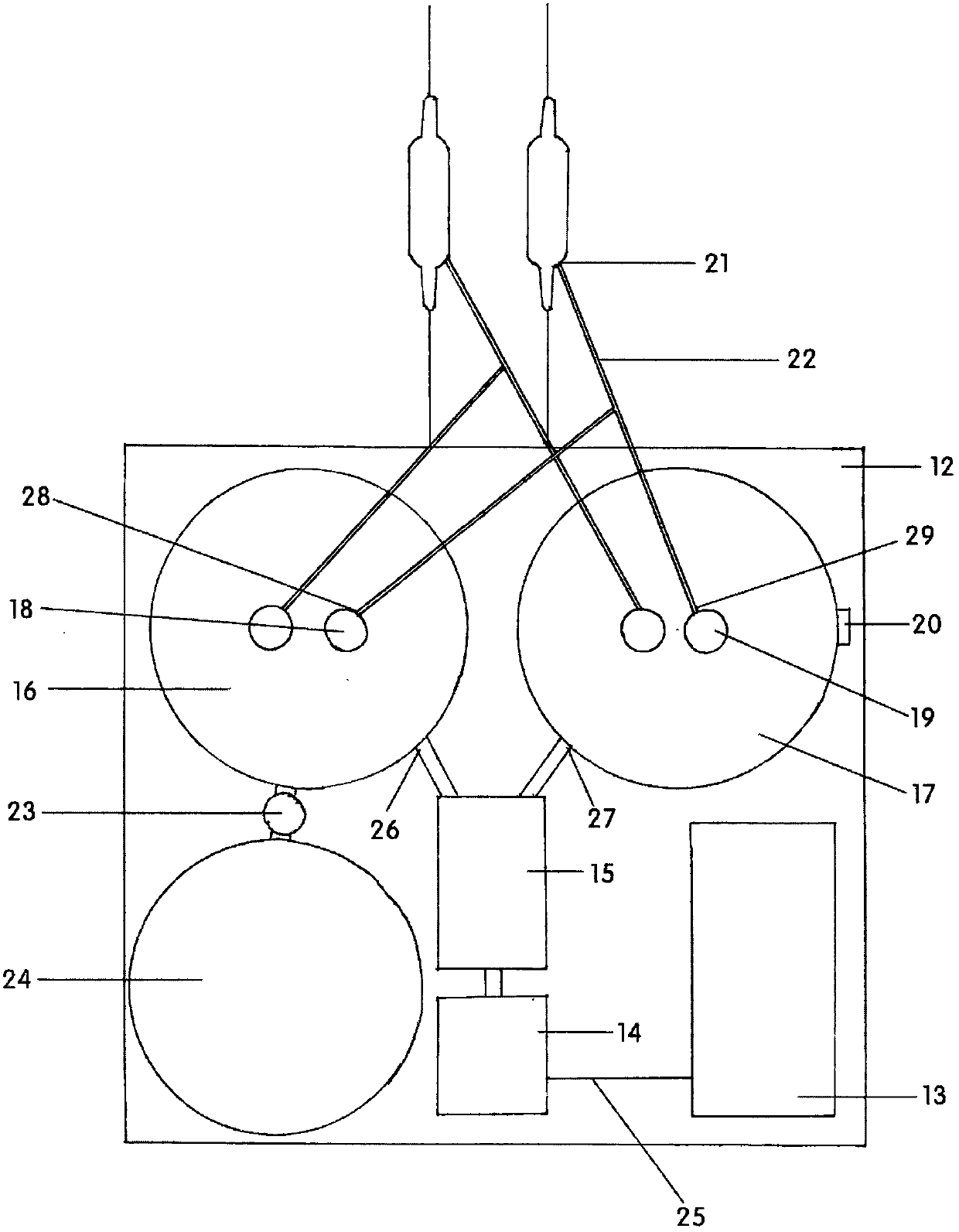 Pneumatic muscle parachute