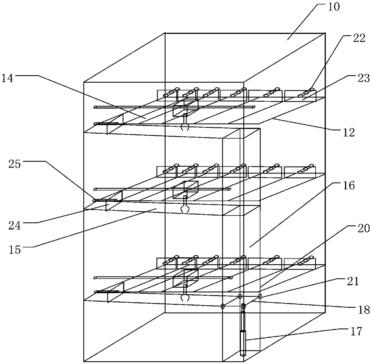 Big-data-based intelligent refrigerator allowing article to be taken without opening door widely and using method