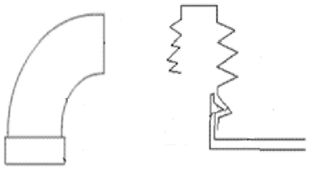 Automobile air conditioner air outlet adjusting device and air conditioner