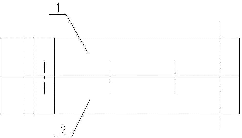 Combined grate plate structure