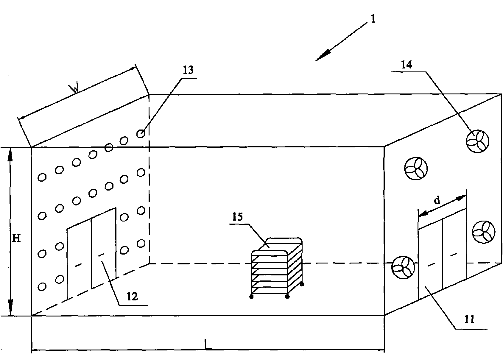 Morel indoor cultivation method and greenhouse thereof