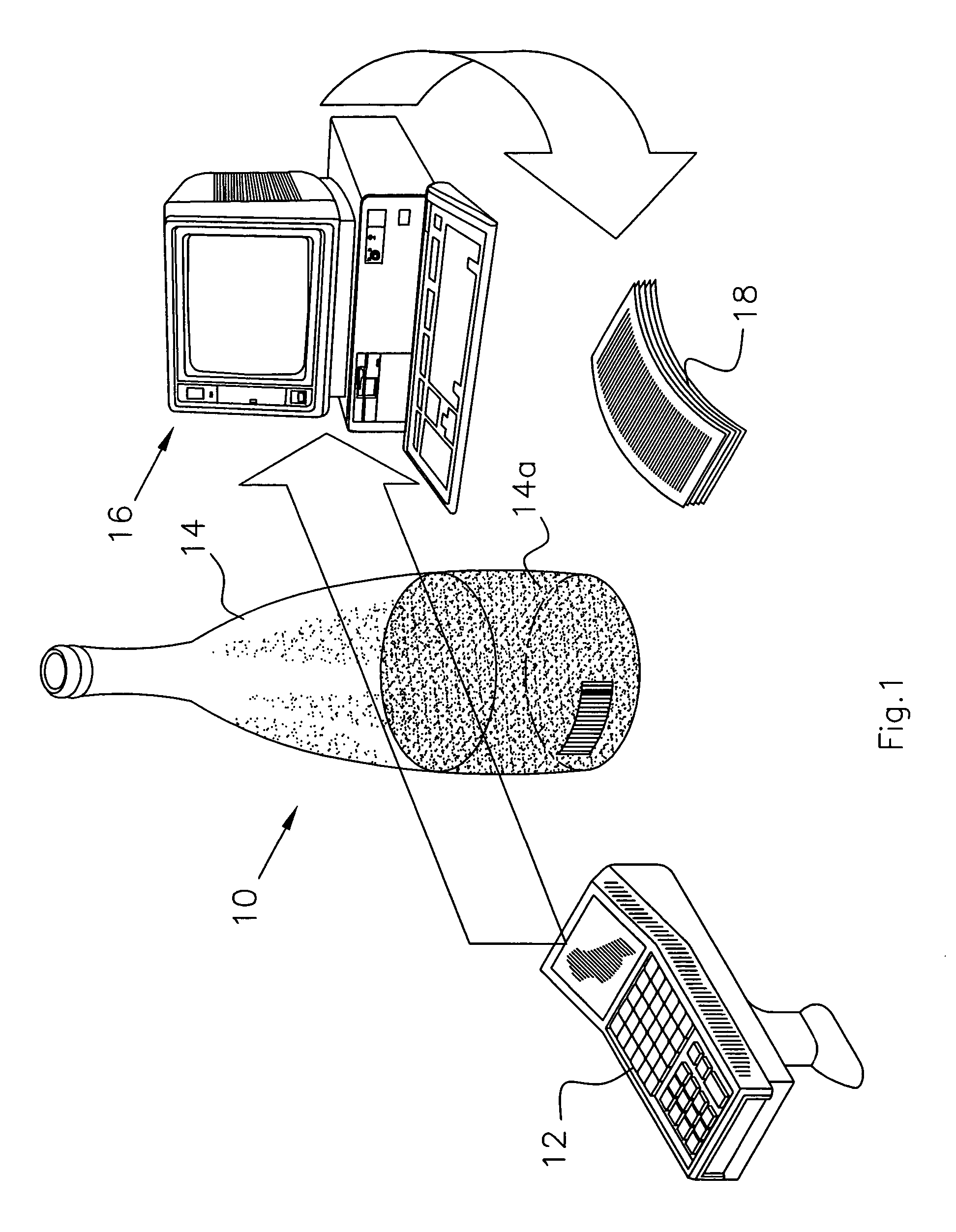 Process for auditing an alcohol beverage inventory