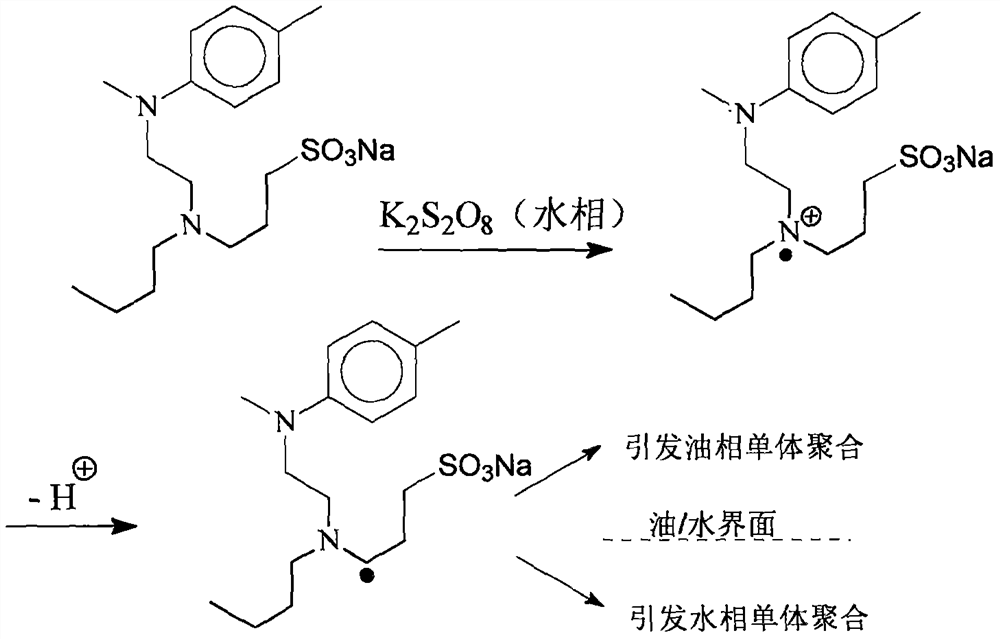 A polymerization method of disperse scarlet dye s-bwfl