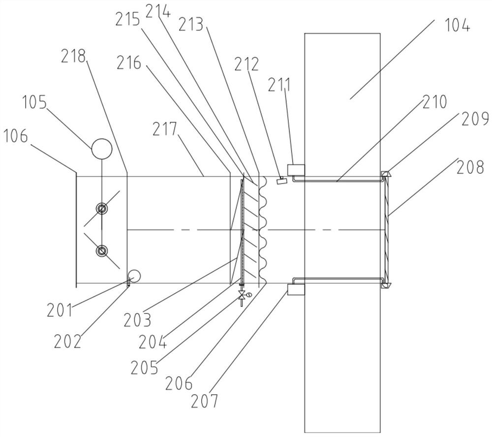 A self-cleaning fresh air intake system and its operating method