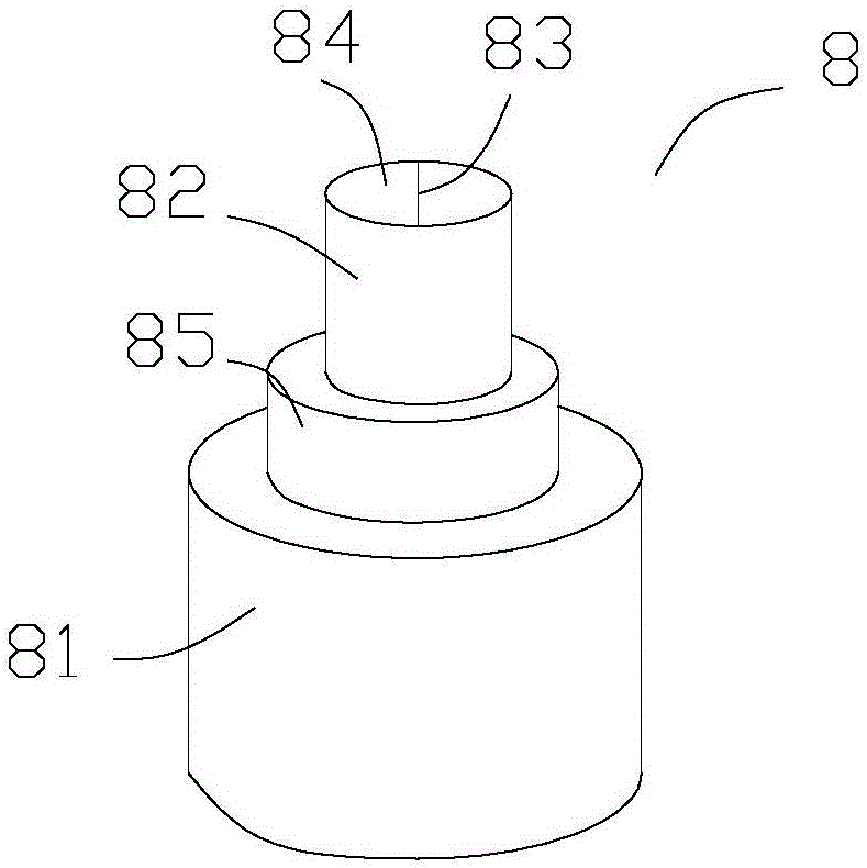 Novel double-tube connector for infusion container