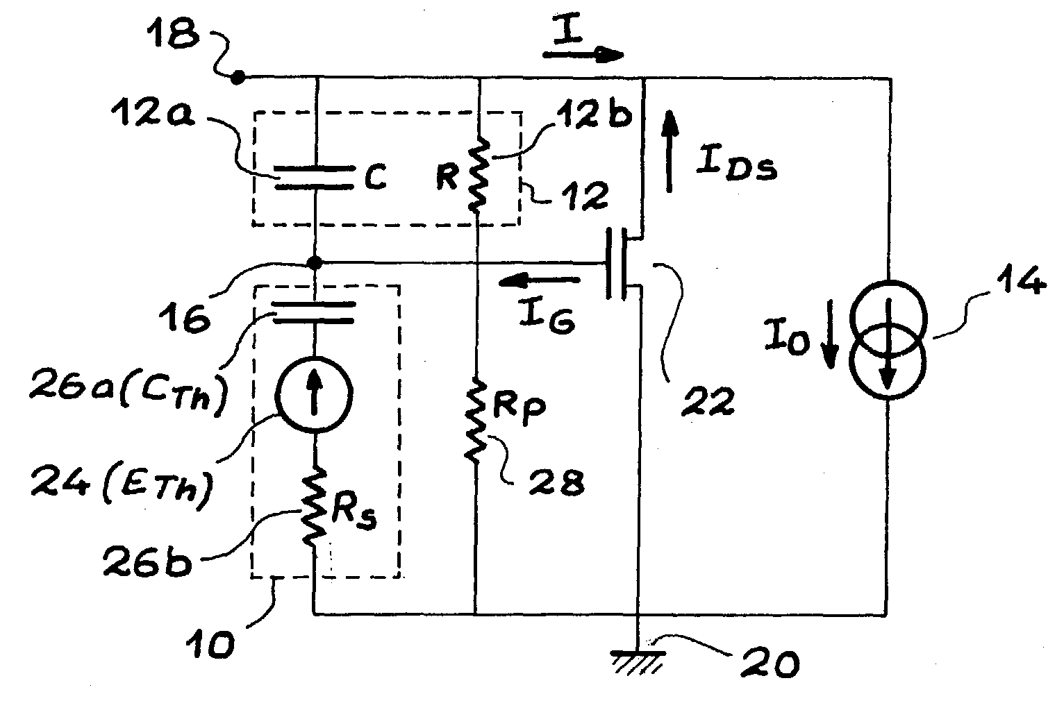 Amplifier device for sensors