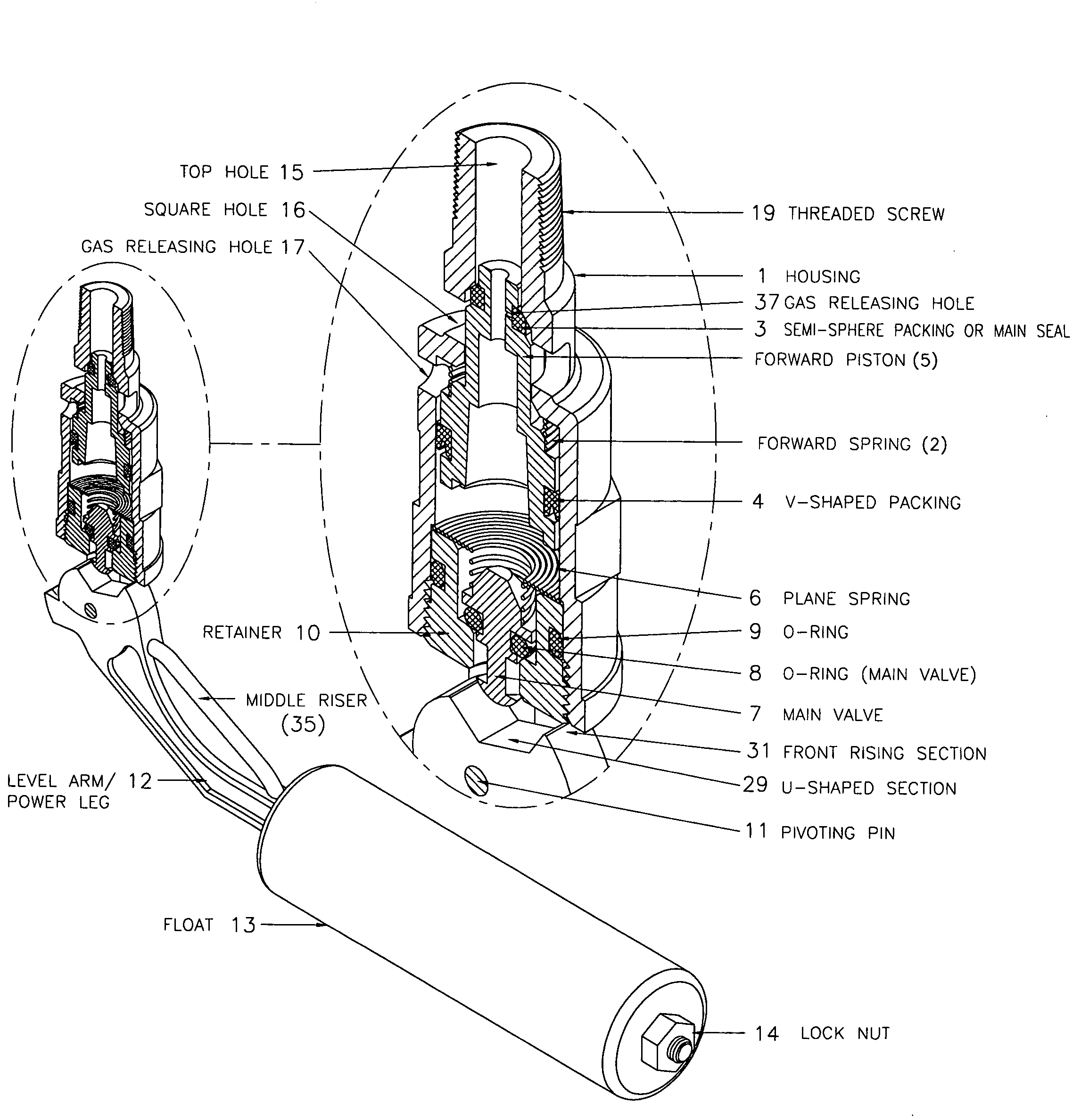 Overfill protection device (OPD)