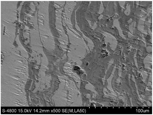 A method for preparing a wear-resistant band of nicrbsi-tin gradient composite coating on the surface of a drill pipe joint