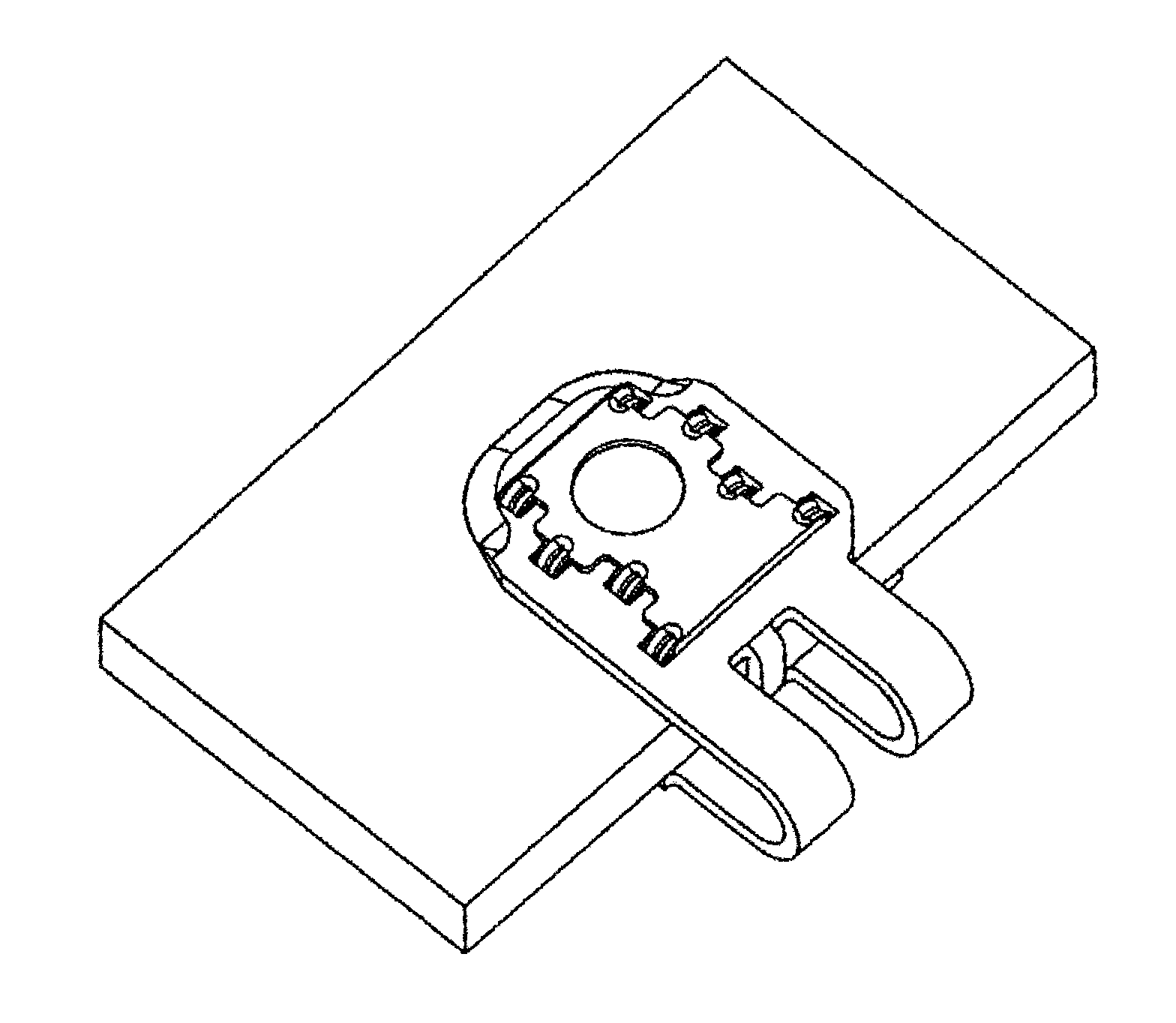 Clips for attaching staples for joining conveyor belt ends, staples for joining conveyor belt ends and clip-staple assemblies