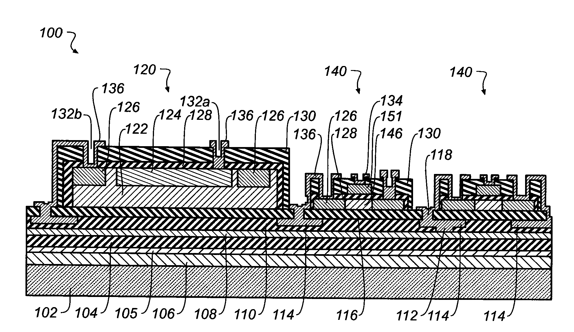 Digital radiography imager with buried interconnect layer in silicon-on-glass and method of fabricating same