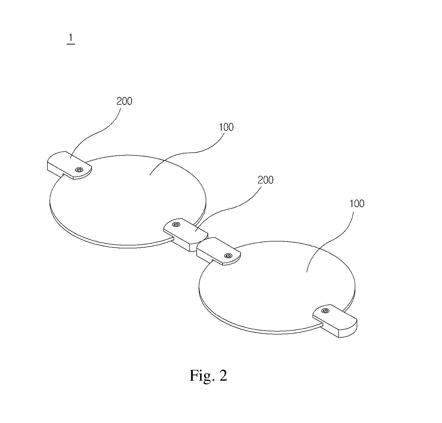 Accessory having decorative coin ornaments and connectors