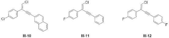 A kind of terminal alkene halogenated 1,3-enyne compound and its preparation and application