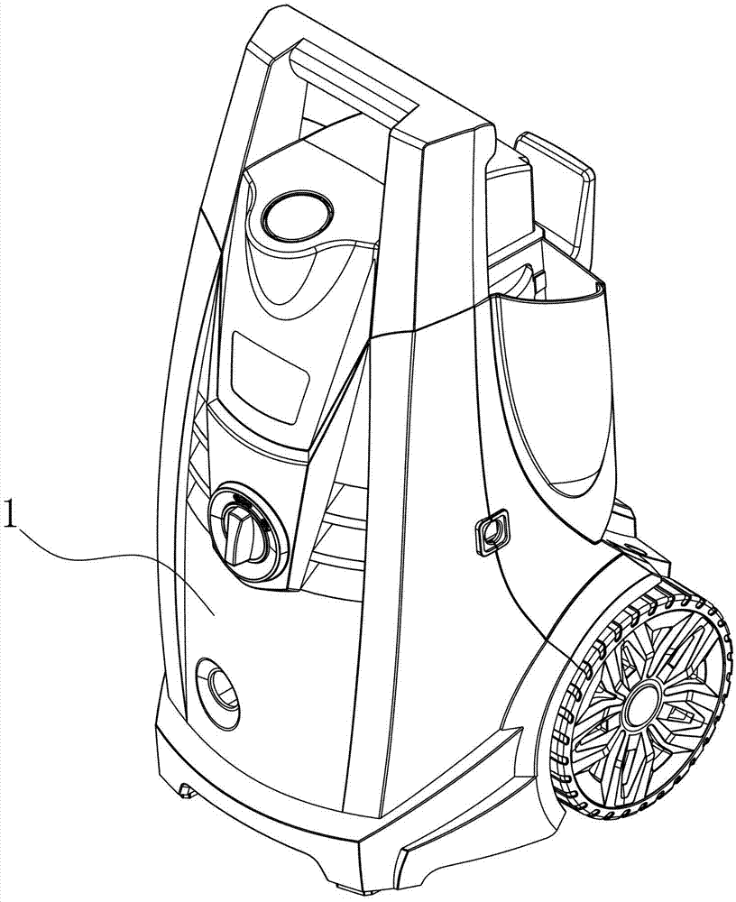 Improved high-pressure cleaning machine