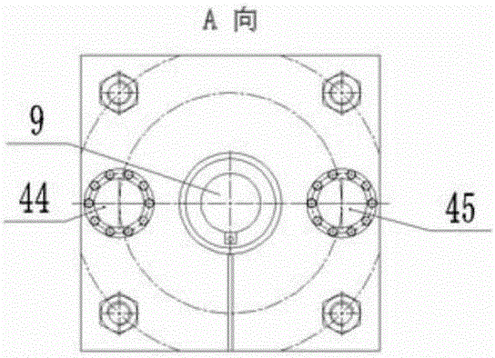 A high-efficiency constant pressure difference intermittent rotary extrusion abrasive flow polishing method