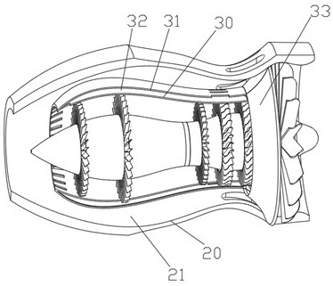 Aircraft engine turbine blade assembly for aircraft manufacturing and preparation method of aircraft engine turbine blade assembly