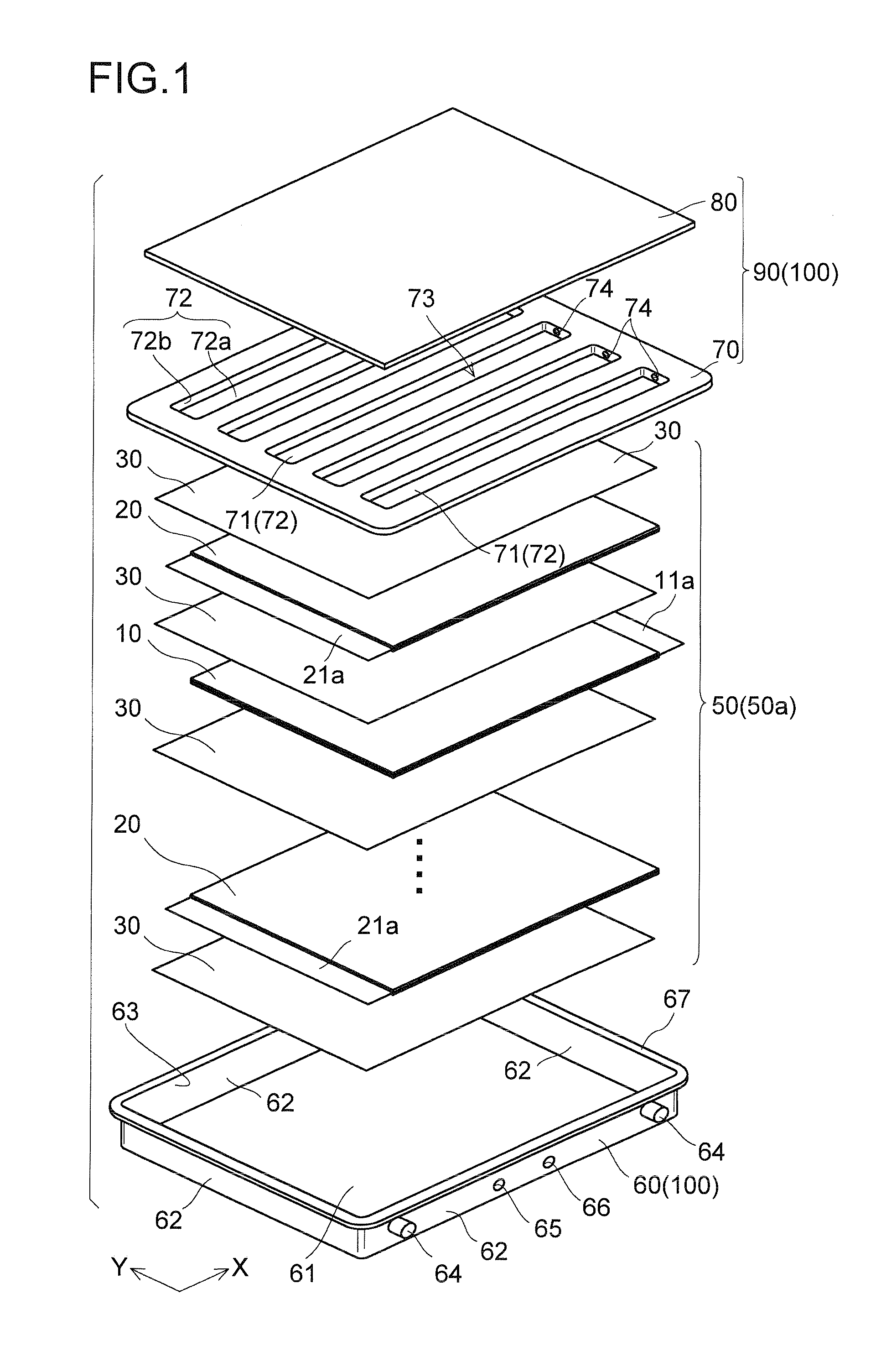 Secondary battery; solar power generation system, wind power generation system, and vehicle provided therwith; and method for fabrication of a secondary battery