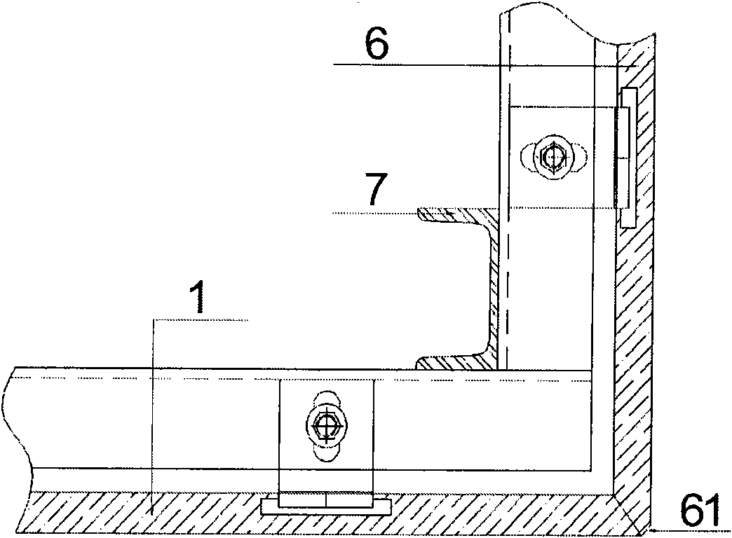 Stone veneer positive angle splicing structure and its construction method