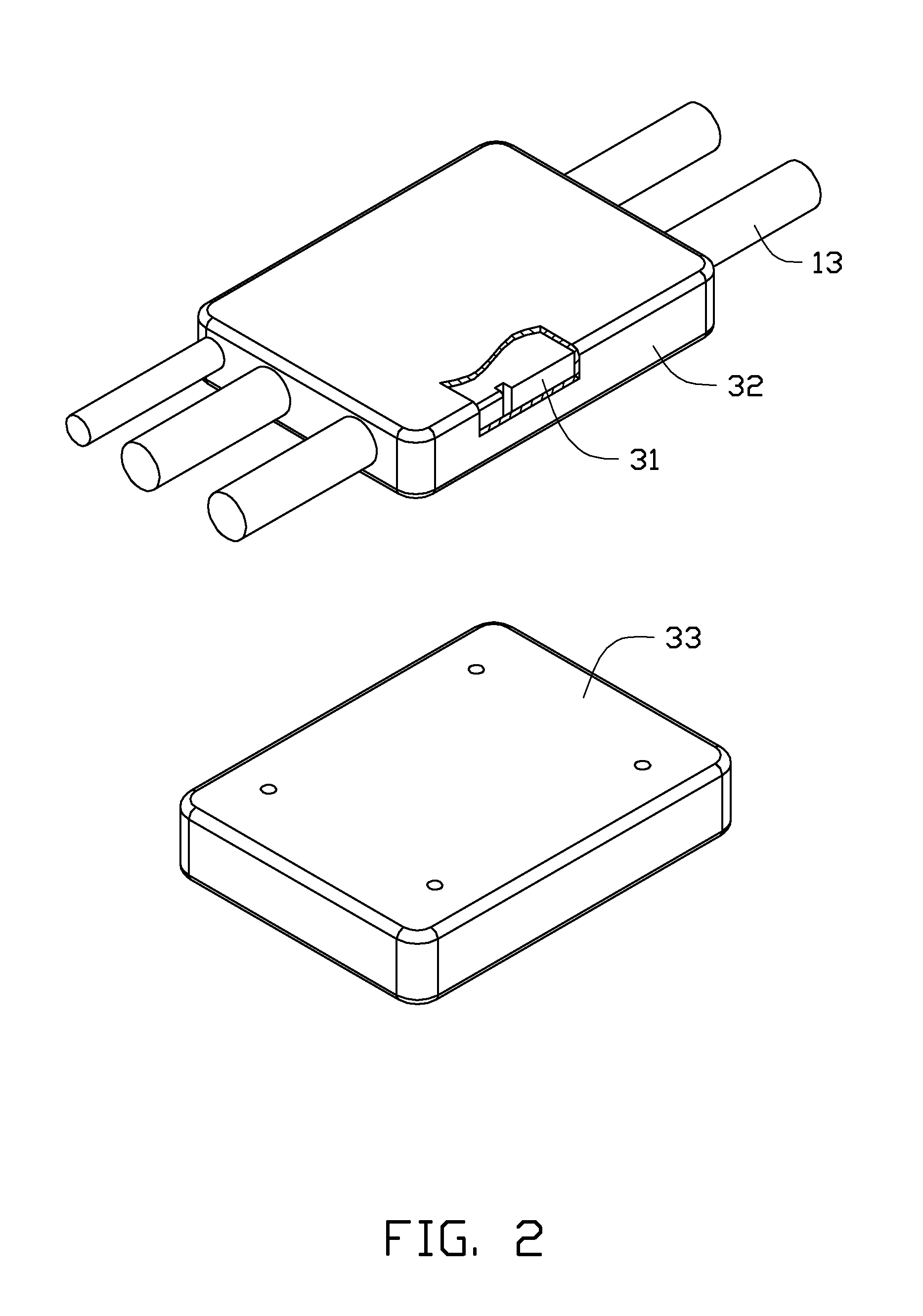 Connector with shielding device and method for manufacuring connector