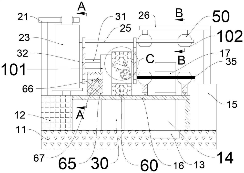 Automatic splicing device for yarn changing