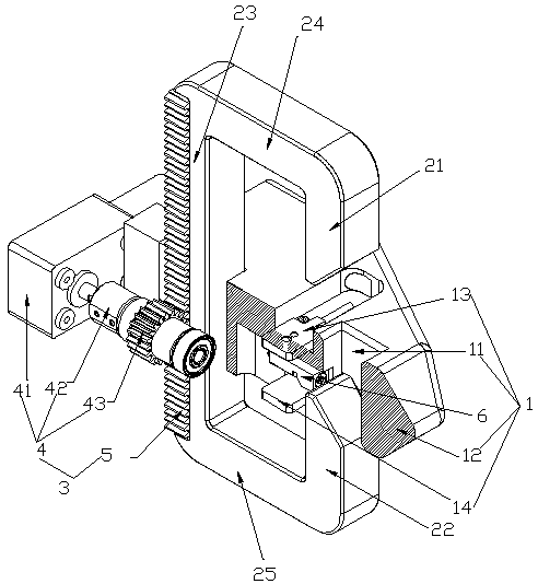 A hook device and a traction mechanism thereof