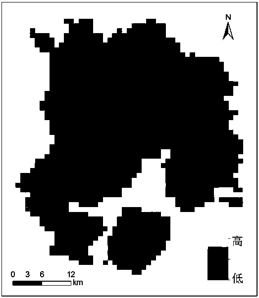 Atmosphere aerosol dynamic change multi-index comprehensive analysis method based on spatial autocorrelation and landscape pattern index