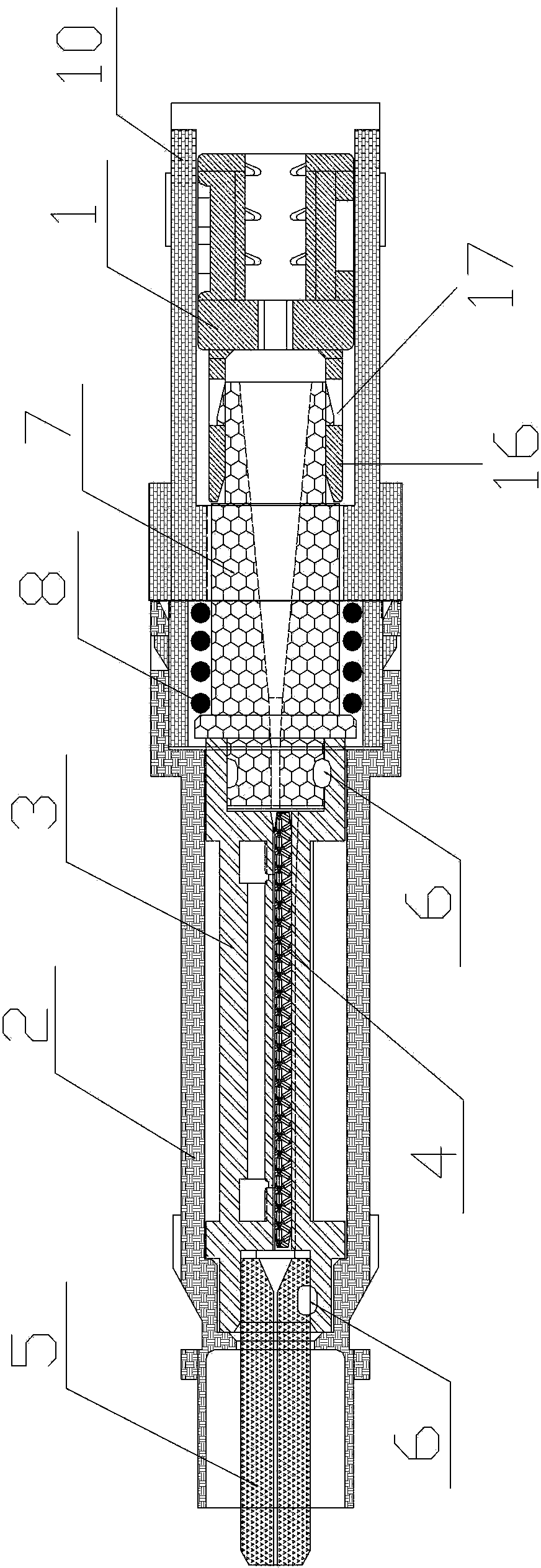 Field assembly type optical fiber connector