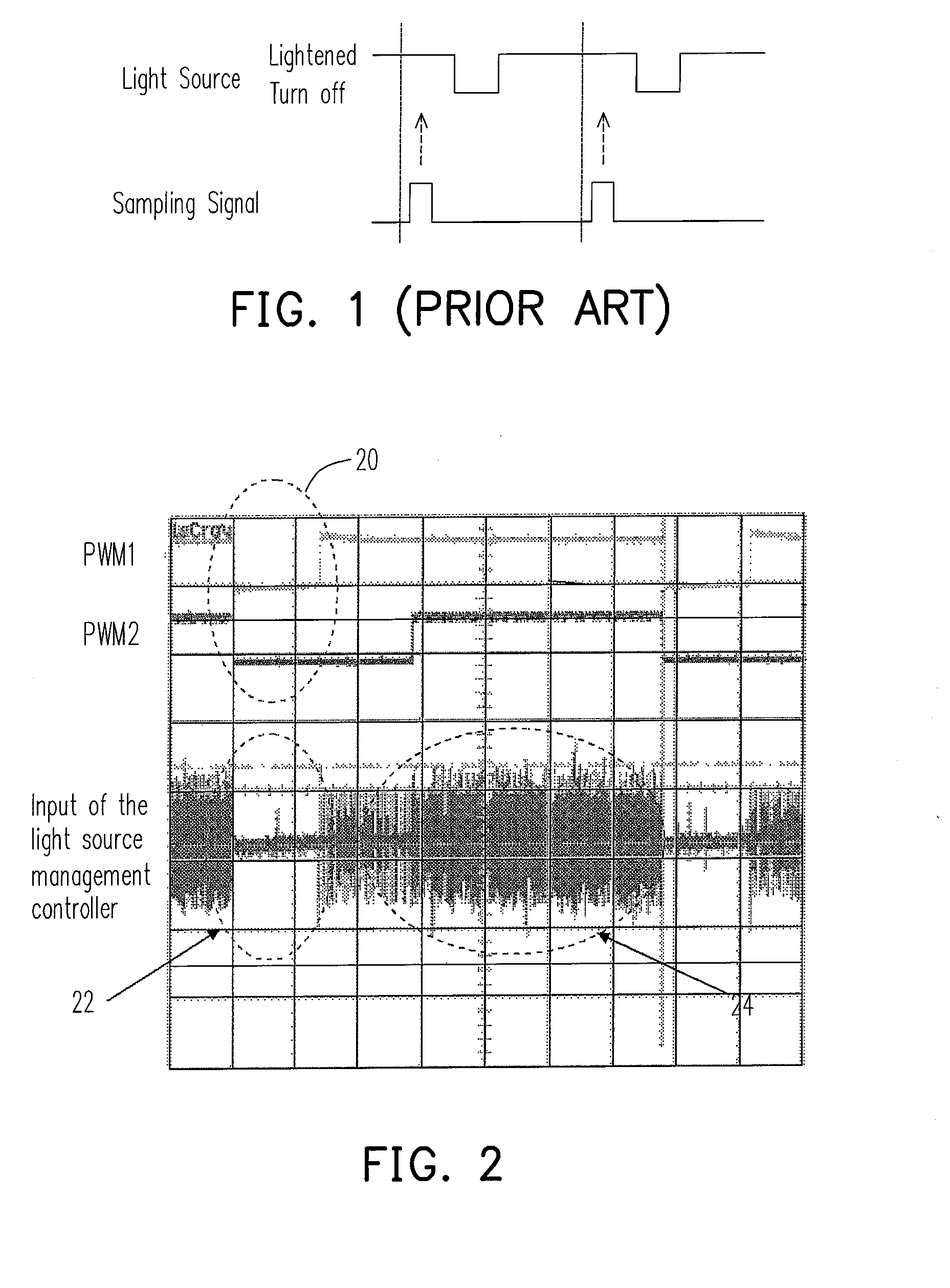 Apparatus and method for controlling brightness of light source and displaying apparatus