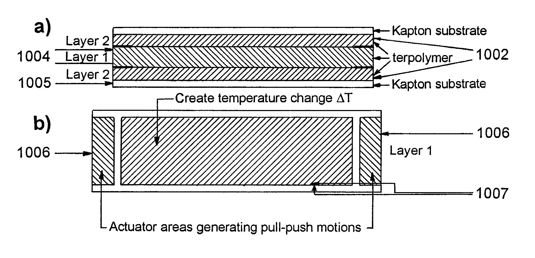 Polymer-based electrocaloric cooling devices