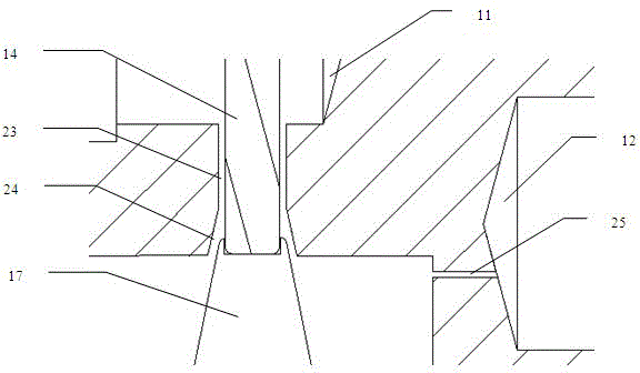 Air-condition bidirectional throttle valve with three-time throttling and vibration damping function