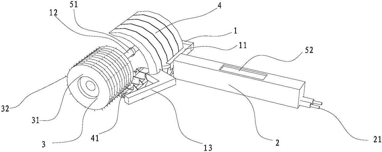Adjustable skin micro roller pin device with synchronous ejection administration function
