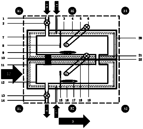 Cascaded container and method for pre-polarizing magnetic resonance contrast agent