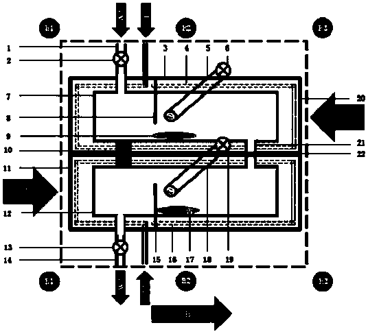 Cascaded container and method for pre-polarizing magnetic resonance contrast agent