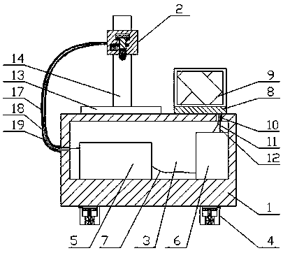 Novel laser marking device