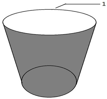 Easily-degradable straw fiber seedling raising container cup and seedling raising method thereof