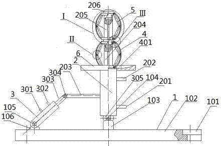 Electric control air pressure combined type drill fixture