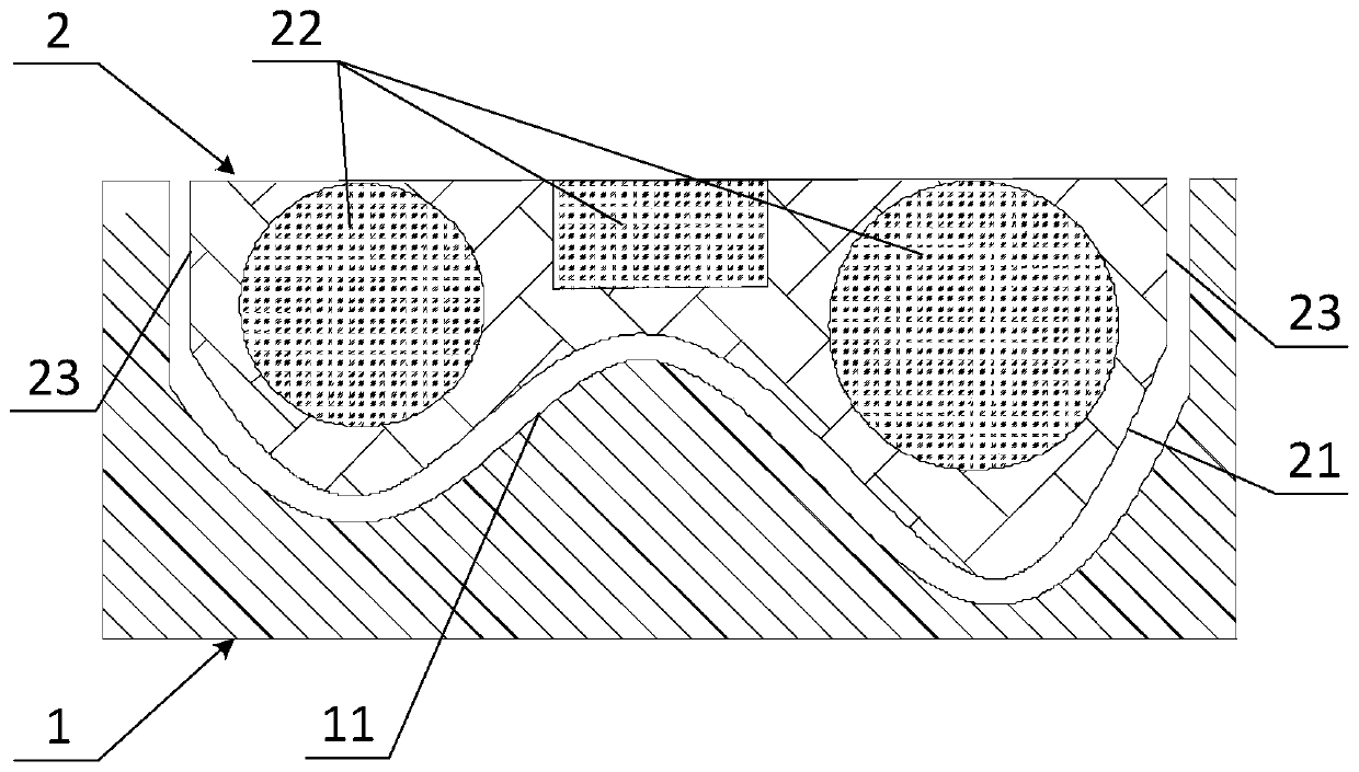Combined mold and manufacturing method thereof