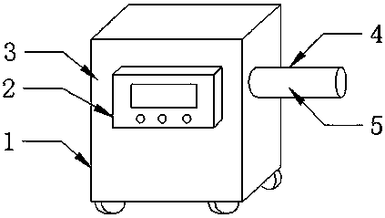 Floating oil recovery machine convenient to disassemble