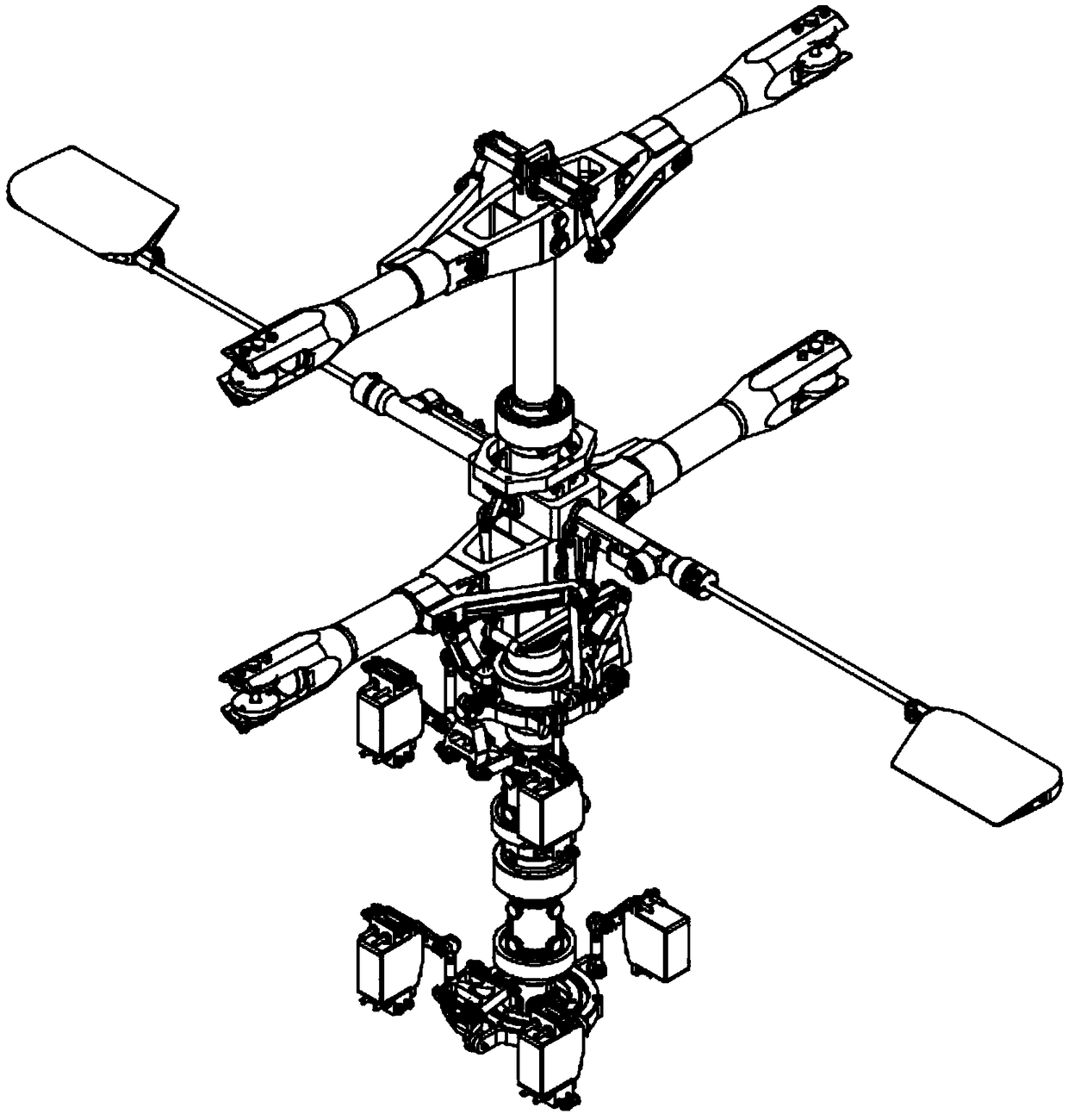 Coaxial helicopter operation system