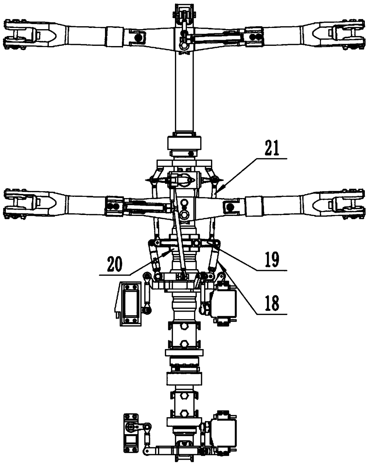 Coaxial helicopter operation system