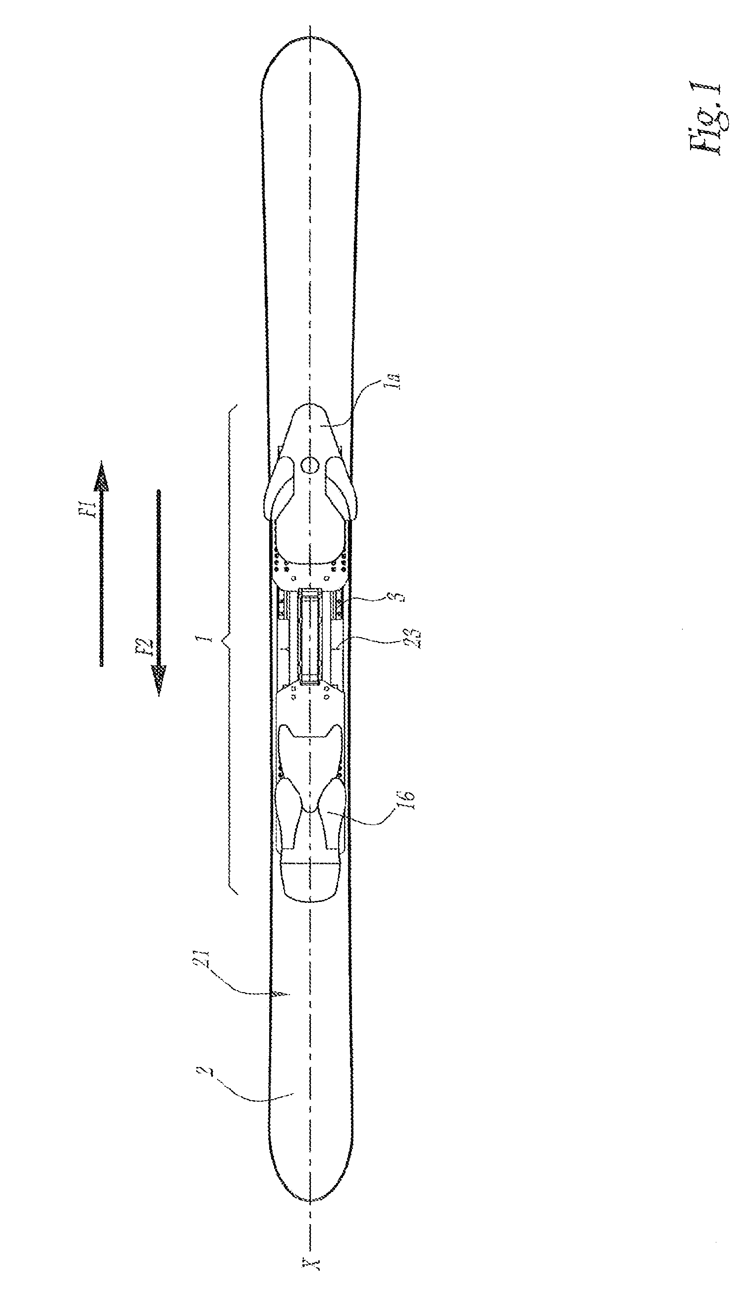 Binding for a boot on a gliding board and a gliding board equipped with such binding