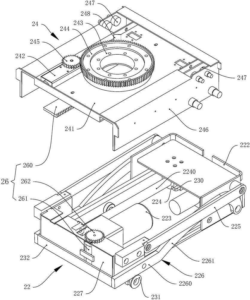 Seat moving device and automobile seat