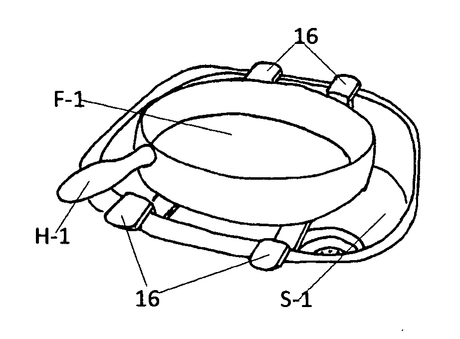 Sink rack and system for supporting large frying pans horizontally within the confines of a kitchen sink
