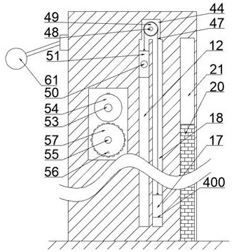 Gate for hydraulically cleaning silt and garbage