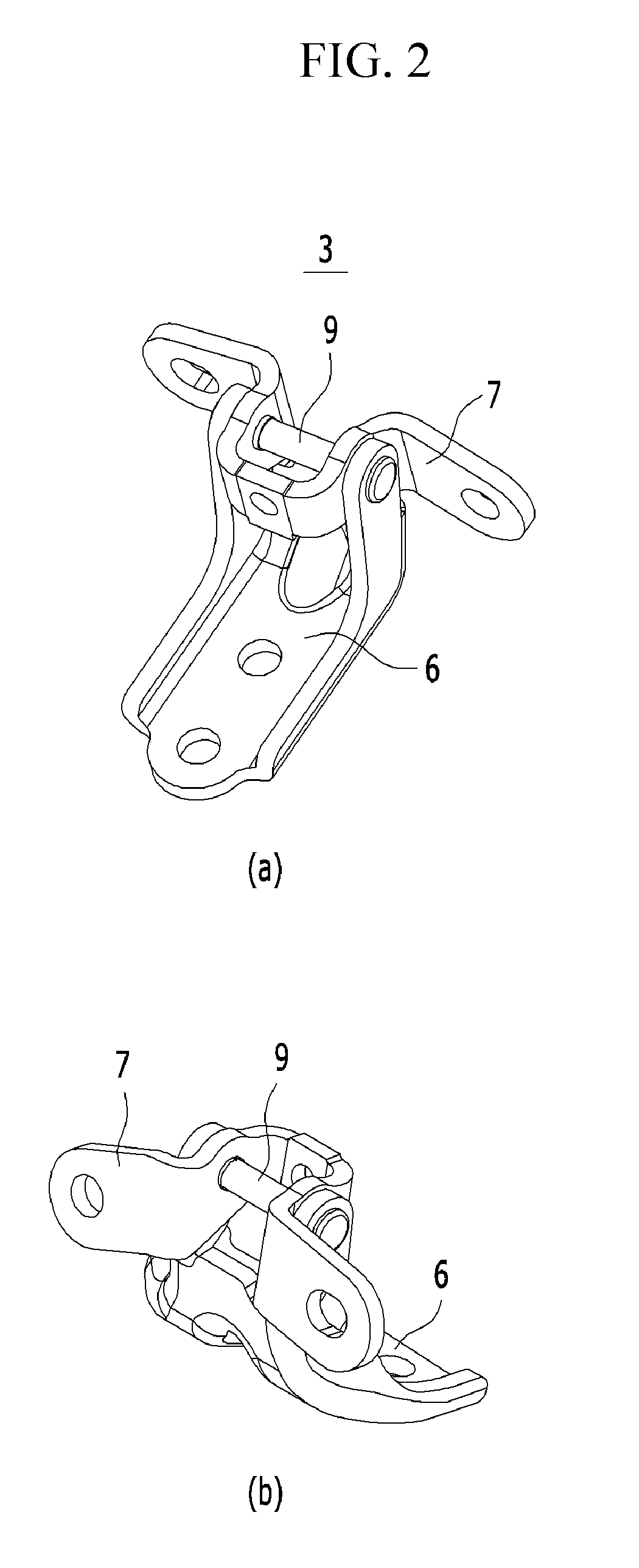 Automatic system for mounting door hinge to vehicle