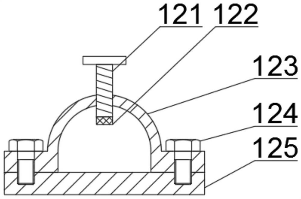 Nodular cast iron elbow pressure test device