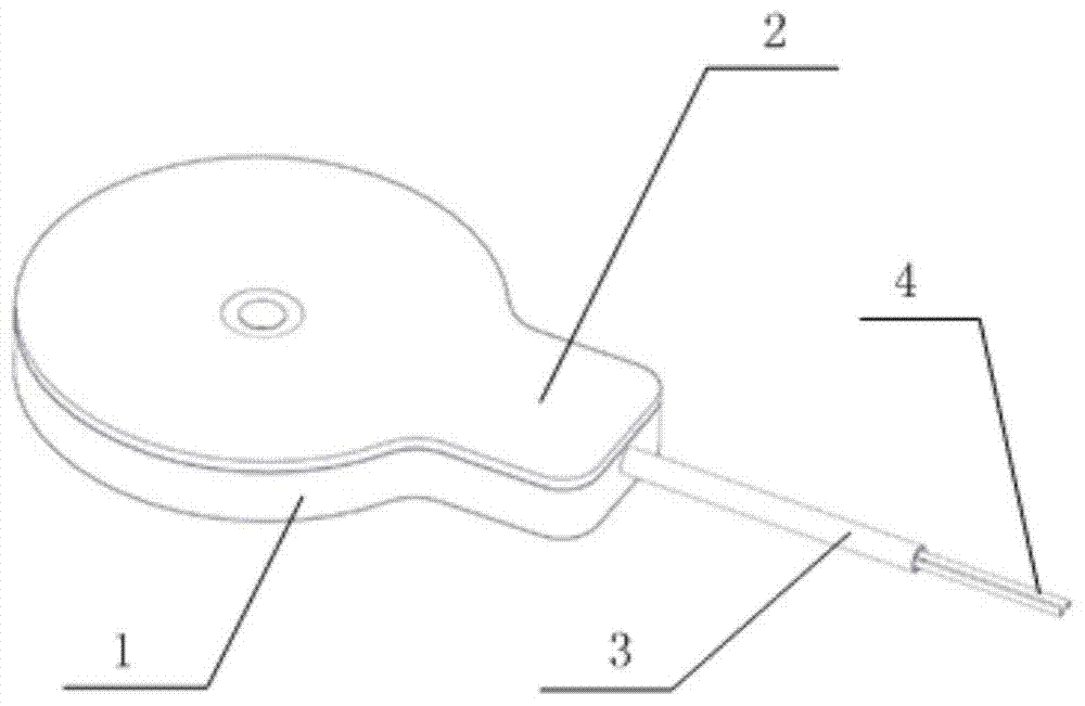 An electromagnetic positioning marking device, electromagnetic positioning system and method