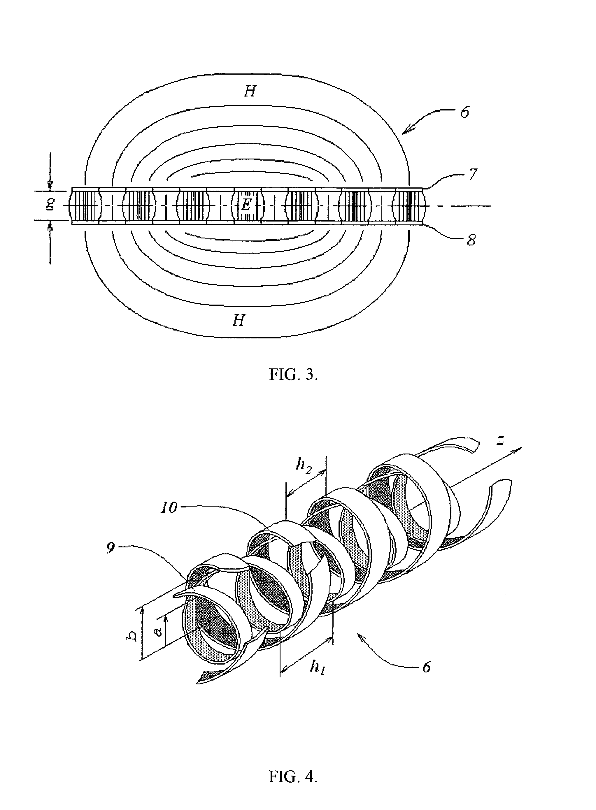 Electromagnetic method and apparatus for the measurement of linear position