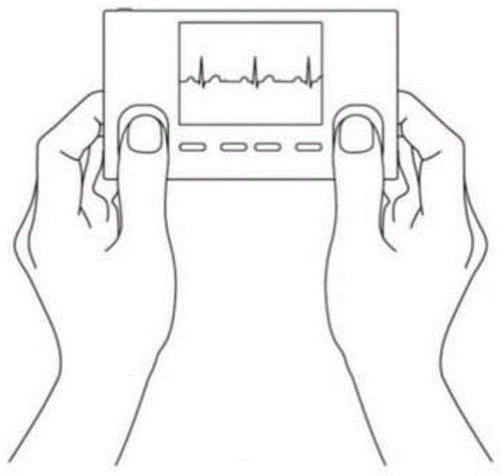 Cardiovascular health monitoring device and cardiovascular health monitoring method