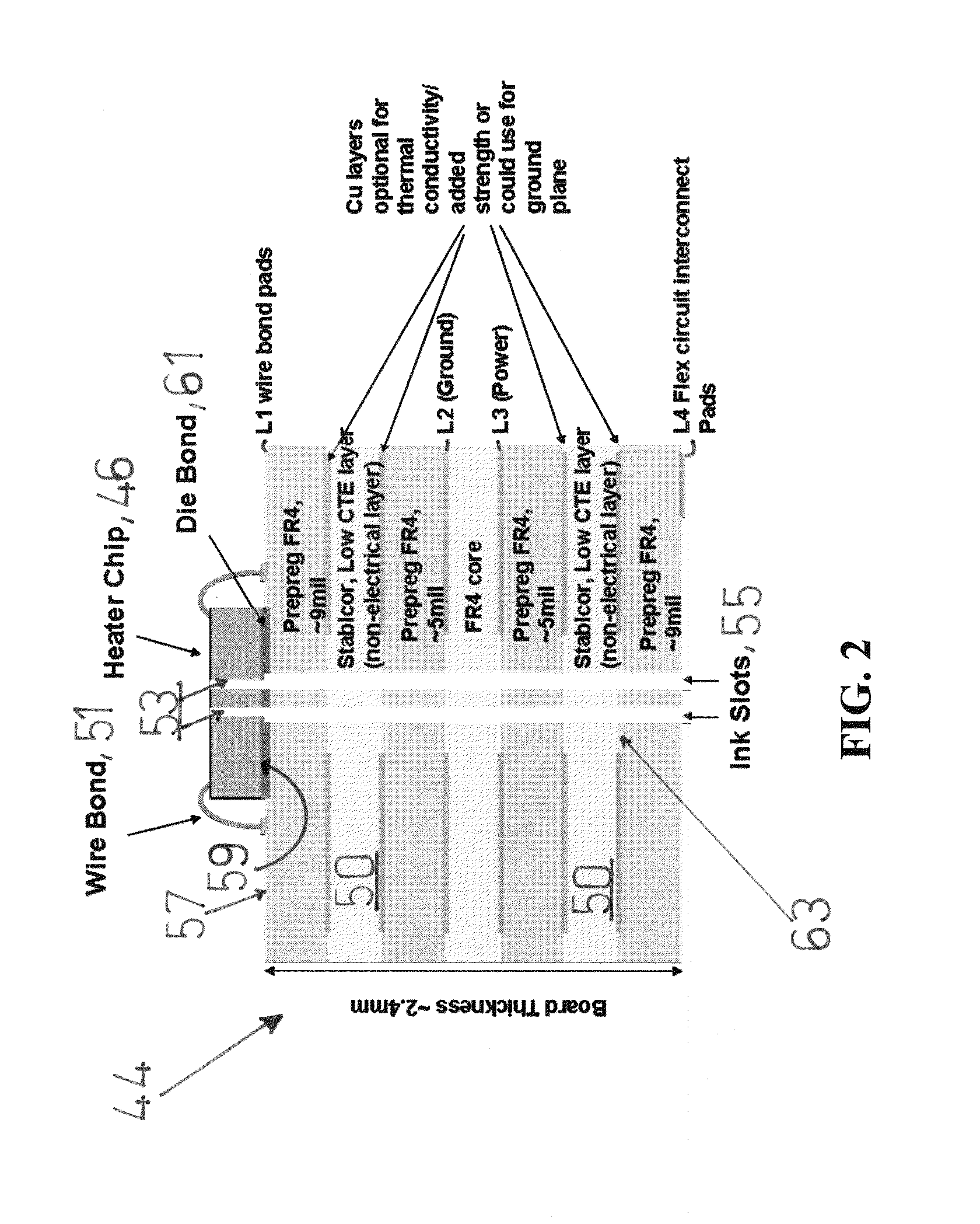 Laminate constructs for micro-fluid ejection devices